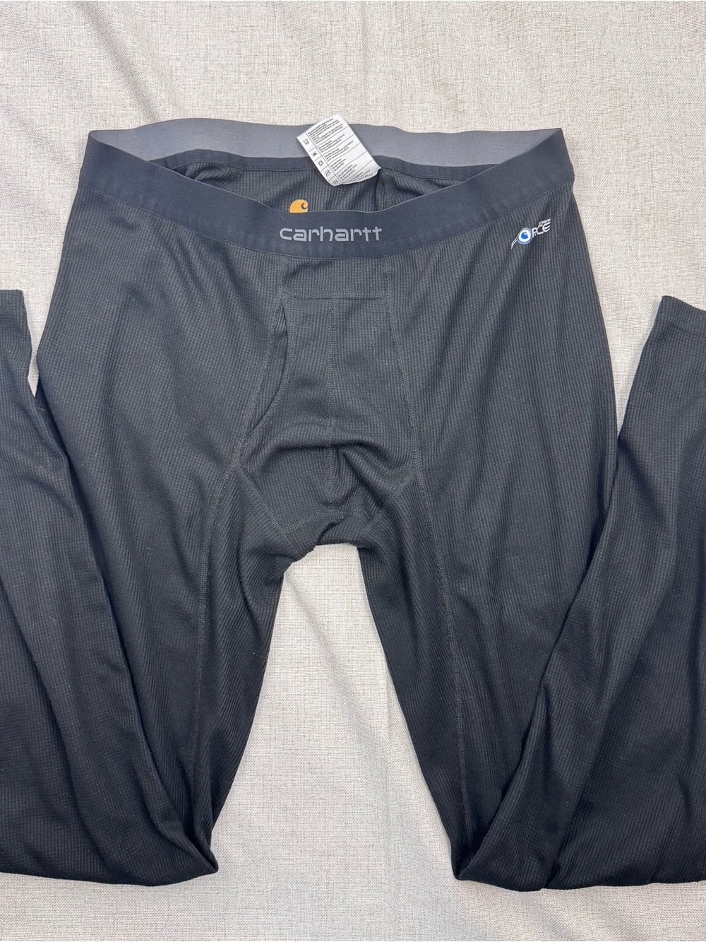 Carhartt Men’s Black Thermal Base Layer Pants